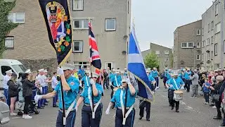 Newtown Defenders Flute Band 40th Anniversary parade 2024