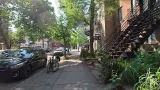 Montr&eacute;al, Plateau Mont-Royal, Rue Rachel