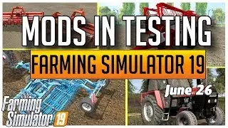 WASHOE NEVADA MAP BACK IN TESTING | MODS IN TESTING | FARMING SIMULATOR 19