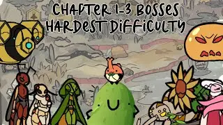 Bug Fables HARDEST MODE Chapters 1-3 Bosses/Minibosses