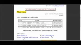 How to set up CRA Tax Filing Service in online banking.