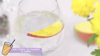 Reteta - Gin tonic cu mango si piper | Buvez-vous
