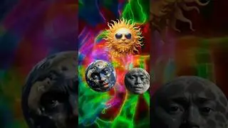 Quantum Physics with the Sun, Earth, and Moon (Our Experience) #shorts