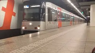 GVB - M4 trainsets at Wibautstraat (2024-12-02)