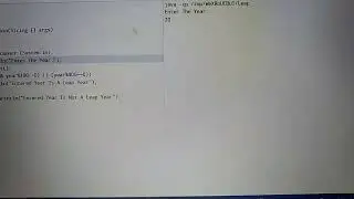 A Java Program for a(it is a leap year or not)