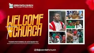 JANUARY COMMUNION SERVICE || OREM FAITH CHURCH || 11-01-2026