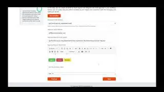 Purchase Request via Email Setup
