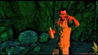 Far Cry 3 - Dennis Rogers In a Drunken Stuper Tells Jason Brody His Story HD Gameplay PS3
