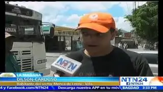 Habitantes del estado Miranda en Vzla completan ocho d&iacute;as sin agua