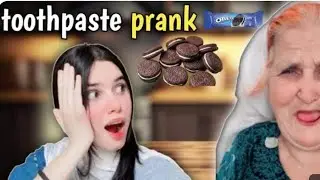 Toothpaste frank Oreo cookie🍪nano   prank #vlogger #manovlog #viralvideo YouTube  pr view kese baray