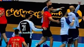 النجمه البحريني و الريان القطري دقائق اخيره مجنونه في نصف نهائي البطولة الاسيويه كرة اليد اصفهان