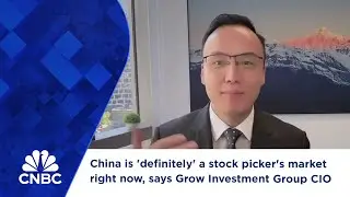 China is 'definitely' a stock picker's market right now, says Grow Investment Group CIO