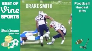 Best Football HARDEST Hits Sports Vines Compilation 2015 Football Hardest Hits Vines