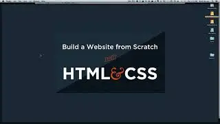 Создание веб сайта с нуля с помощью HTML & CSS/№1