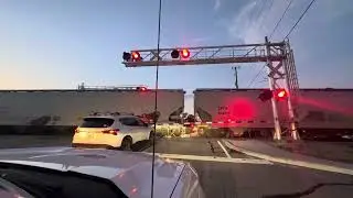 CSX M606 slowing down through Auburn, Al