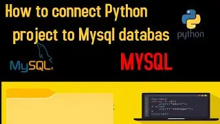 How to connect Python  project to Mysql database