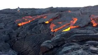 Surface Lava Flows Active (Feb. 17, 2017)