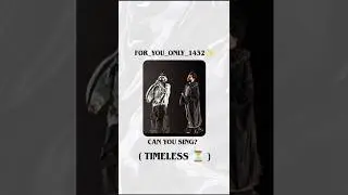 Timeless Song Lyrics Playboi Carti, and The Weeknd CAN YOU SING? FOR_YOU_ONLY_1432✨ #timeless