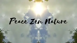 Zen Clouds and Sunshine Reflection - 1hr - Meditation - Relaxing Music - Zen - Sleep - Peace