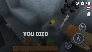 Survival part 2! We both died 😔 I #14 I #subscribe #gamer #gaming #minefun 