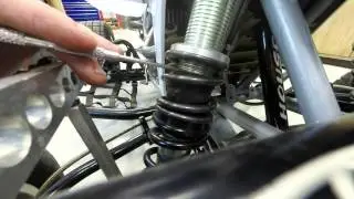 Measuring ATV Shock Crossover Gap