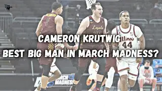 Cameron Krutwig Loyola Chicago Second Round vs. Illinois
