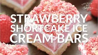 How To Make Strawberry Shortcake Ice Cream Bars
