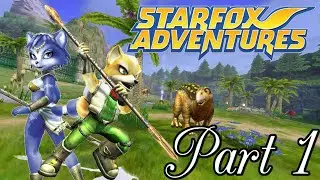 Starfox Adventures Playthrough Nintendo GameCube [Part 1] Krazoa Palace