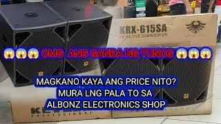 KRX-615SA   active speaker KEVLER