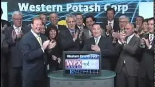 Western Potash Corp. (TSX: WPX) Opens Toronto Stock Exchange