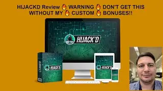 HIJACK'D Review 🔥 Warning 🔥 Don't Get This Without My 🔥 Custom 🔥 Bonuses!!