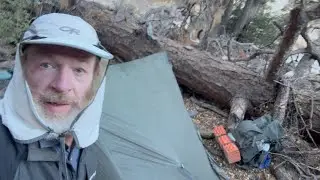 Day 127 &mdash; Crazy Ice Storm &mdash; PCT SOBO 2024