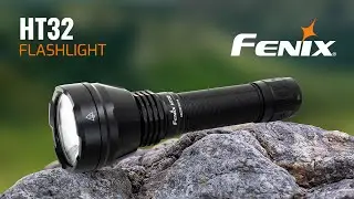 Fenix HT32 Flashlight with White, Red and Green LEDs - Max 2500 Lumens