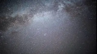 Milky Way overhead timelapse in 8k