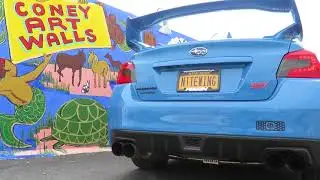 Invidia R400 exhaust sound clips ( cold start + 2 step + fly by's + launch ) [ 2016 STi ]