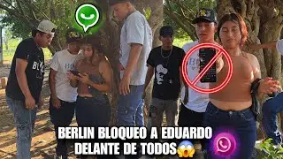 ELMER Oblig0 A BERLIN A Bloque4r A EDUARDO Frente A EL😡En Pleno Video BERLIN Bloque0 A EDUARDO😱