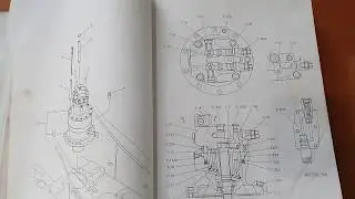 Cara baca buku alat berat excavator Kobelco Hyundai