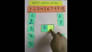 Forward counting 1 to 10