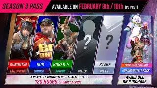 Tekken 8 🥊 Season 3 Announcement Feb 1st ? 🥶 ( Playstation Portal ) ☃️  Ps5 Pro 4K