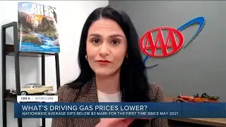 The reason gas prices are at lowest levels since 2021