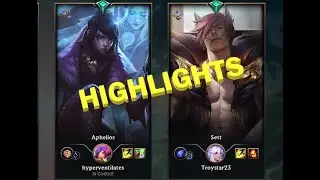 Highlight: Aphelios Sett vs Varus Thresh (
