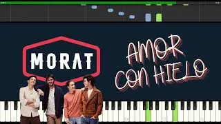 🎸 AMOR CON HIELO (Morat) 🔸 Partitura para PIANO *GRATIS*