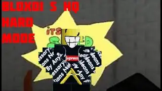 attemting to beat Bloxdi's hq hard mode for second time ever. (my heart was beating lol)