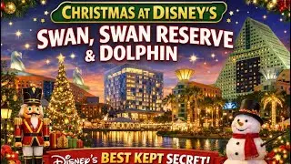 Рождество в отелях Disney&rsquo;s Swan, Dolphin и Swan Reserve Resorts | Walt Disney World 2025 | Marri...