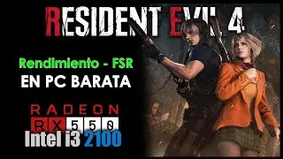 Se puede jugar Resident Evil 4 Remake en PC de Gama Baja | RX 550 de 2GB?