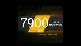 Free Fire Highest Level Up 7900 Op Reward || Elite Pass Pre Order Glue Wall #shorts #short #freefire