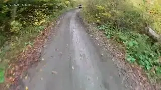 Riding in Wayne national forest, new Straitsville trail head ￼