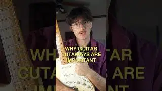Why guitar cutaways are important&hellip; #guitarist #guitar #guitarplayer #guitartalk #guitars