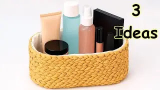 3 Ideas 💡DIY Recycled Cardboard