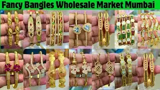 Bangles Wholesale Market Mumbai Fancy Gold Plated Bangles Wholesalers in Mumbai CNC Bentex Bangles 